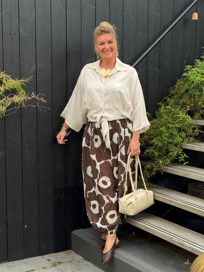 NOÉMI BLOUSE - BEIGE