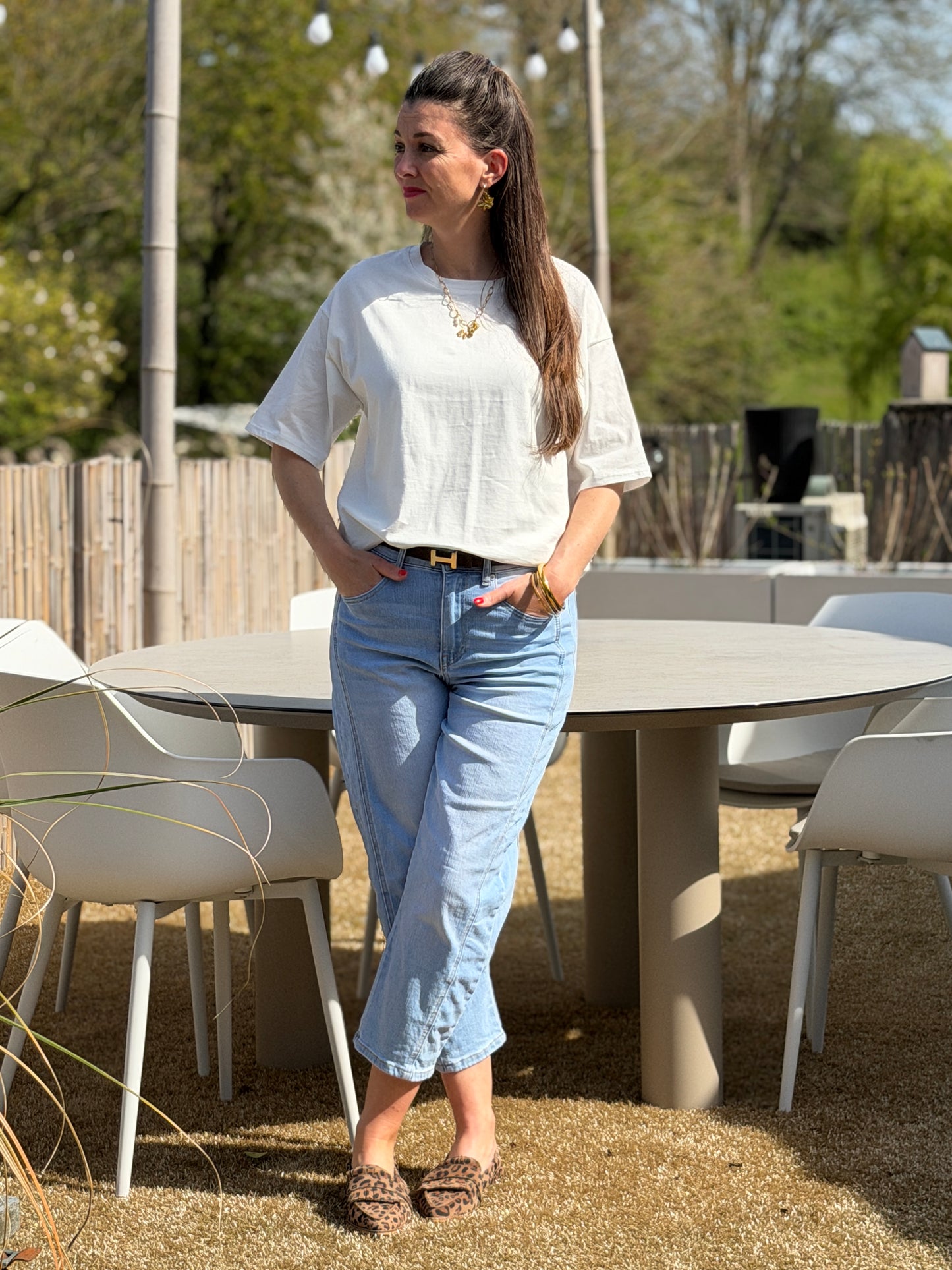 BASIC SHIRT - Wit