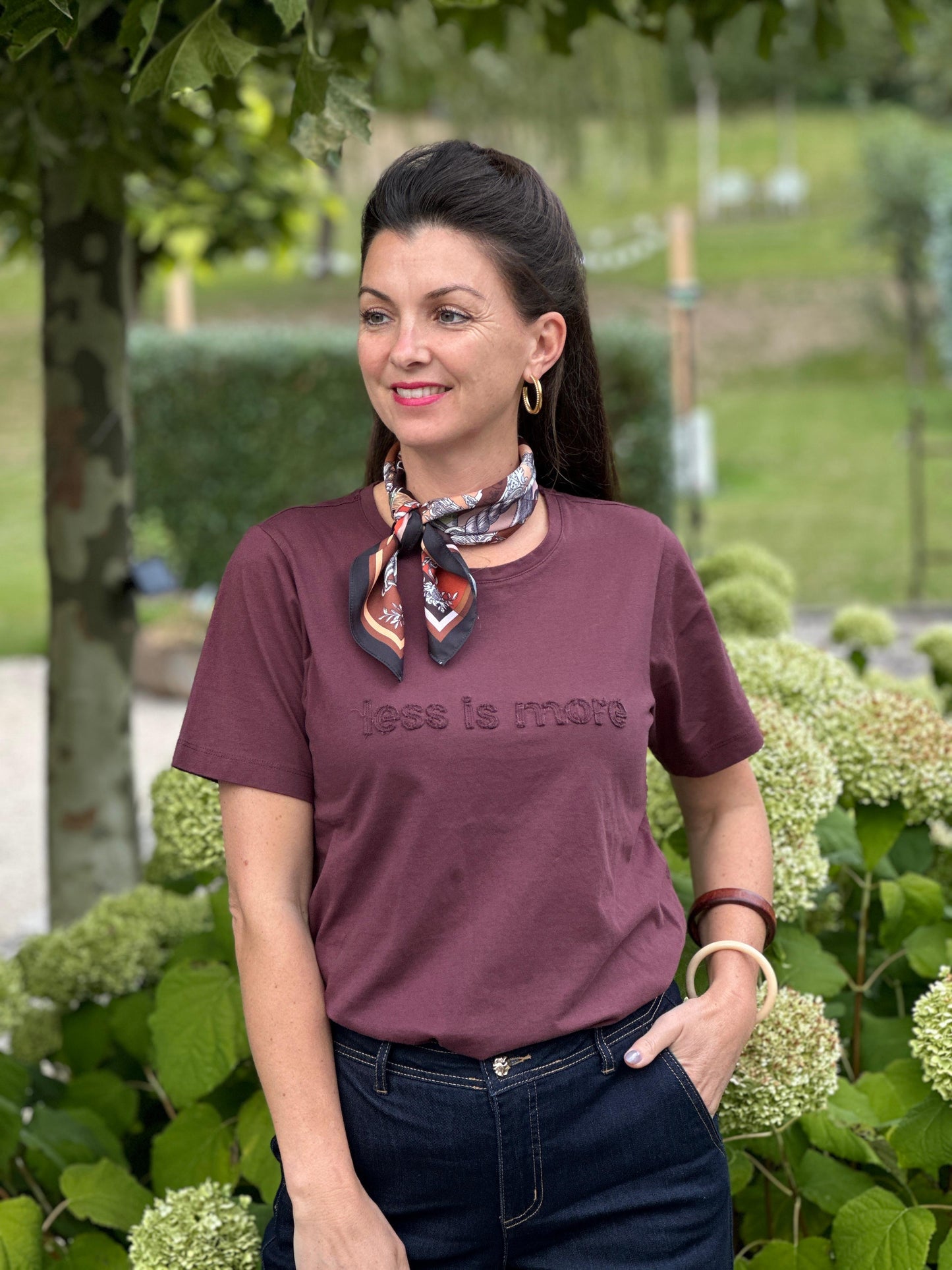 NOGA SHIRT - Bordeaux