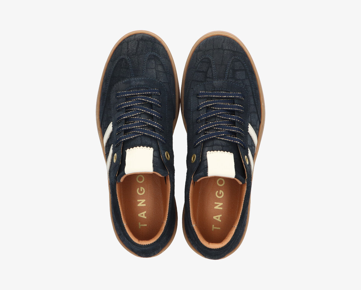 NYNKE  SNEAKER BLAUW