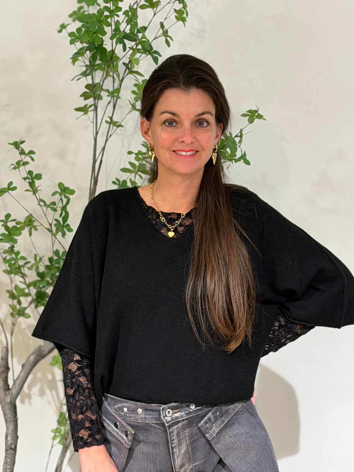 BASICO SHIRT -ZWART