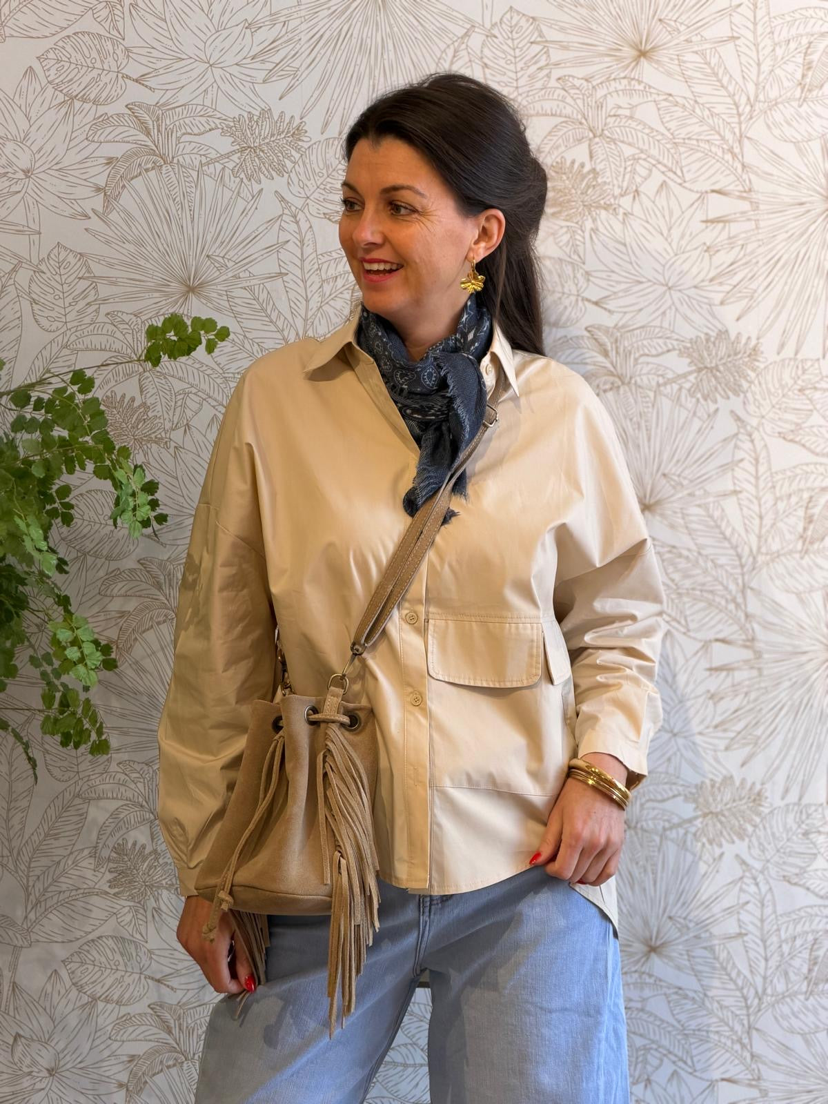 AMBER Blouse - Beige