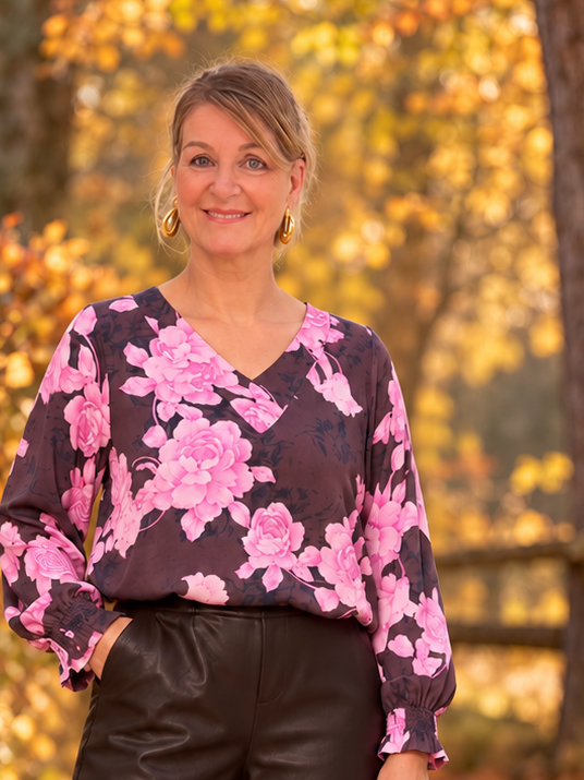 MERYL BLOUSE - ROZE