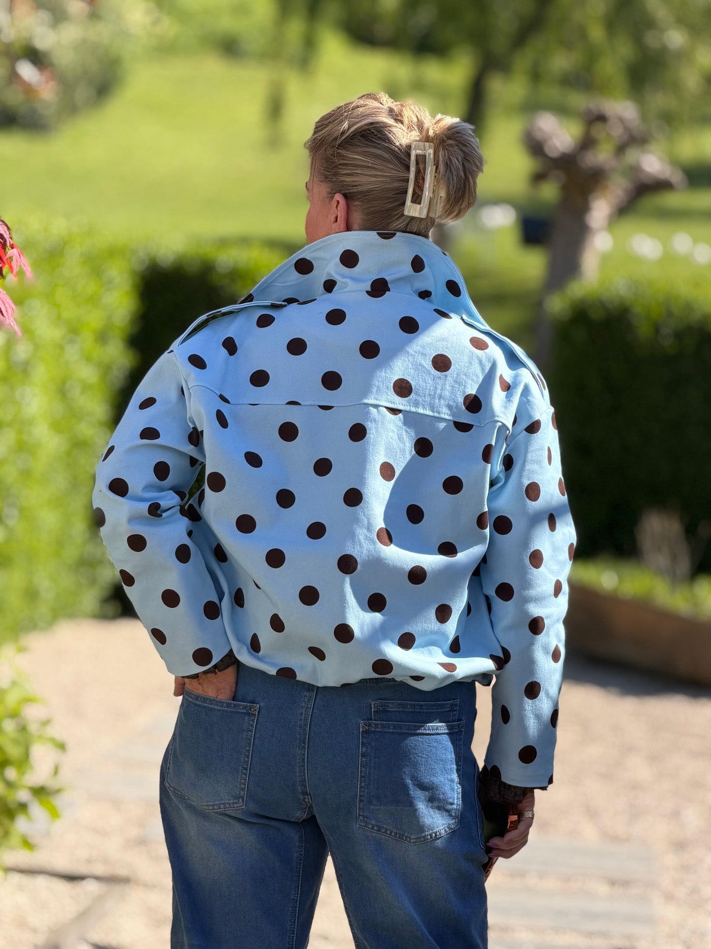 POLKA Bomber - Blauw