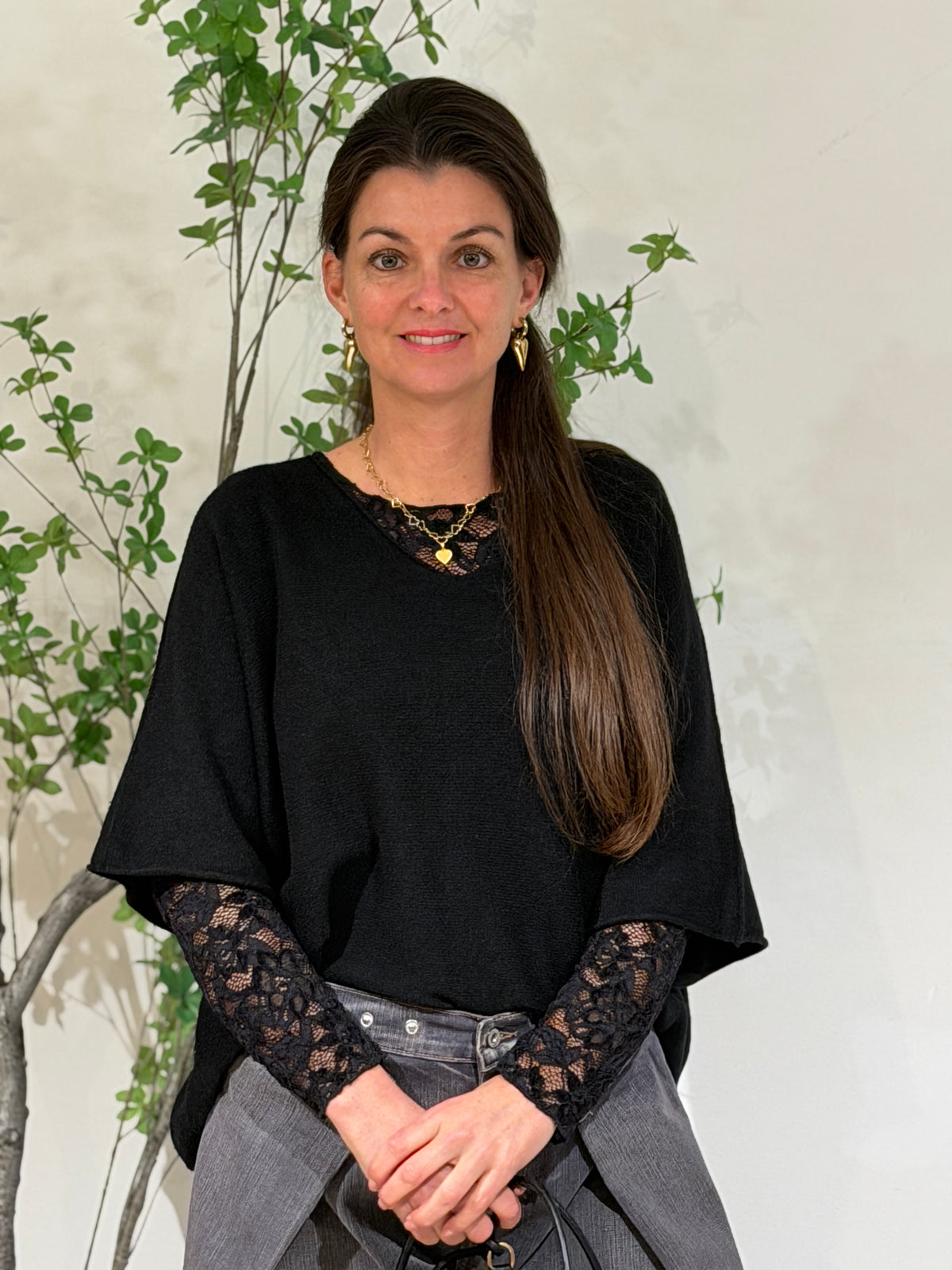 BASICO SHIRT -ZWART