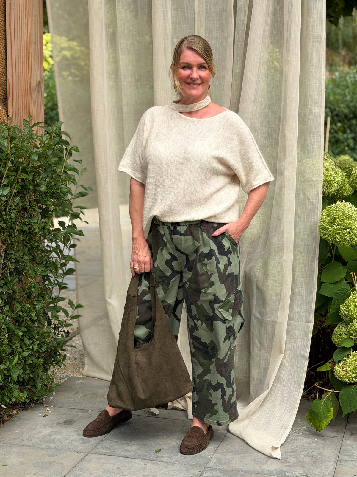 CARGO BROEK CAMOGLAGEPRINT