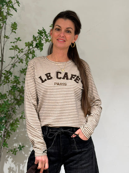 LE CAFE SHIRT - BEIGE