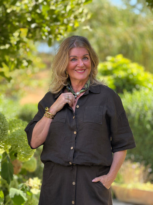 NOA BLOUSE - BRUIN