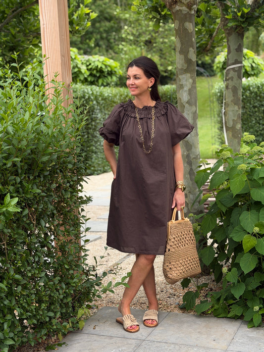 SAND TROPEZ JURK - BRUIN