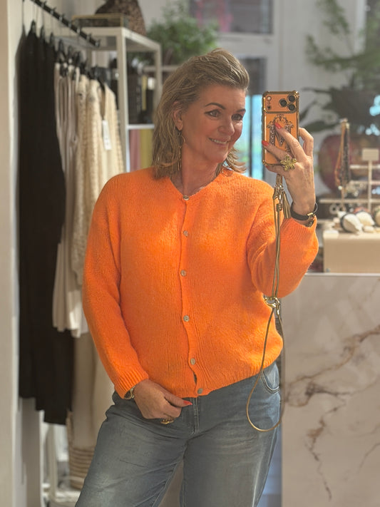LILI VEST - Oranje