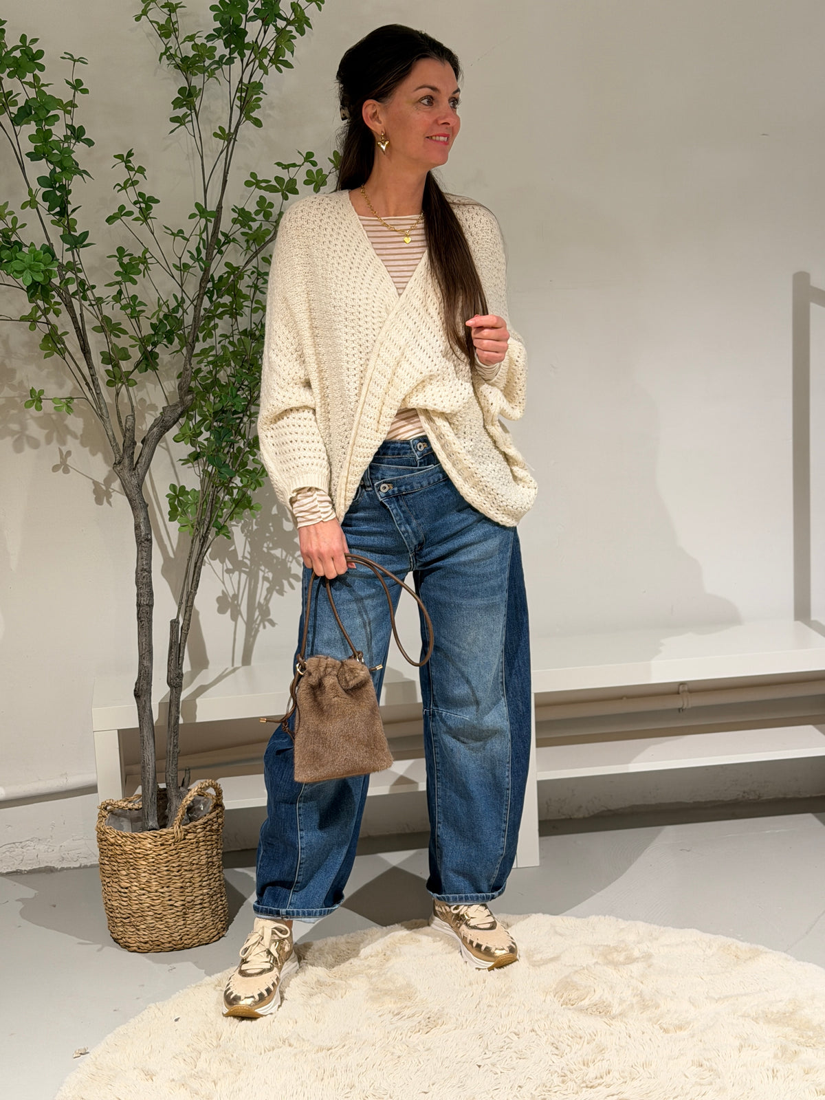 LILY KNOOPTRUI - BEIGE