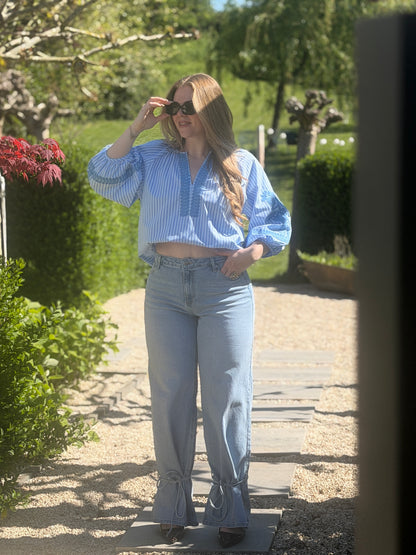 ALUNA Blouse - Blauw