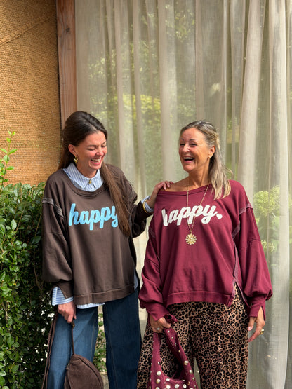 HAPPY SWEATER - BRUIN