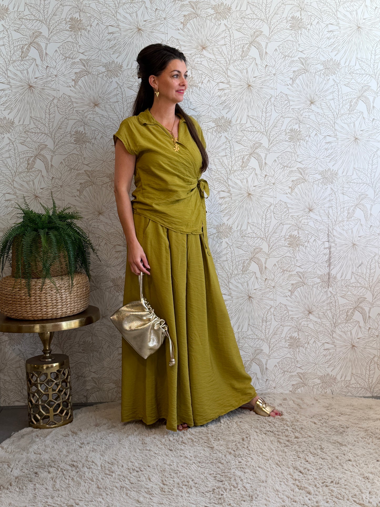 TWINSET STAR - GROEN