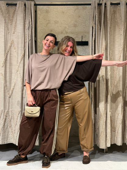 CARO SHIRT - TAUPE