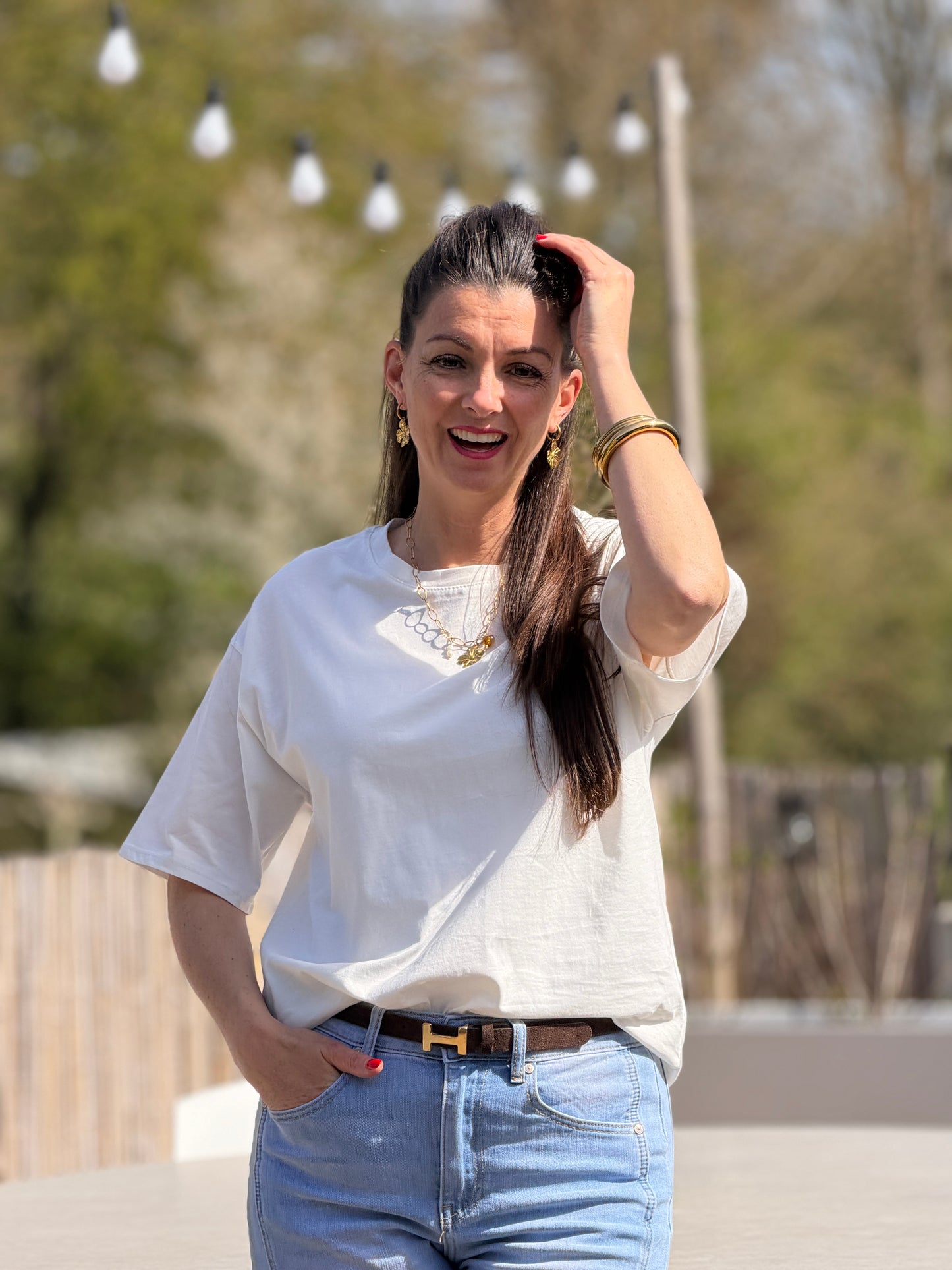 BASIC SHIRT - Wit