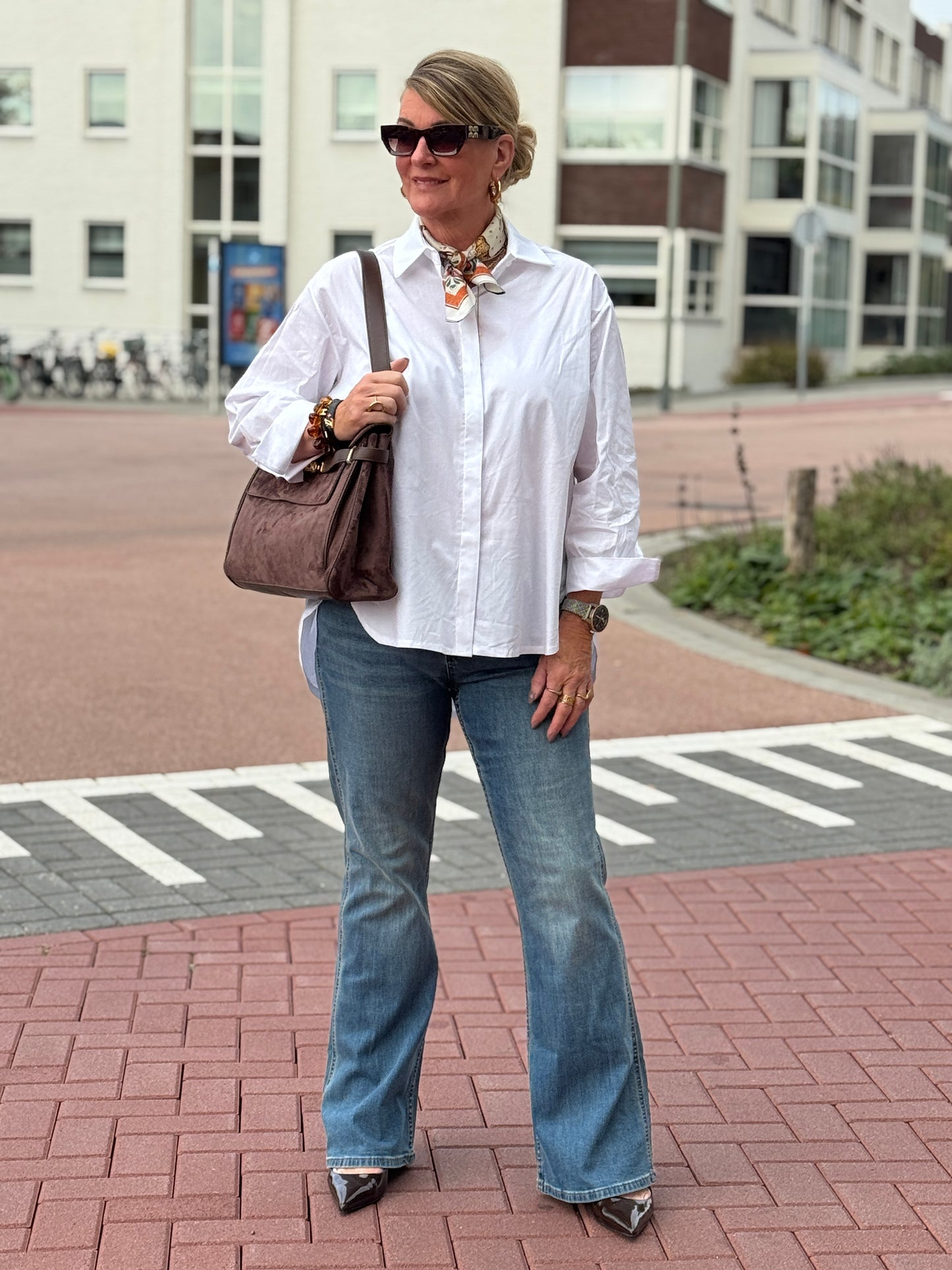 BASIC Blouse Wit
