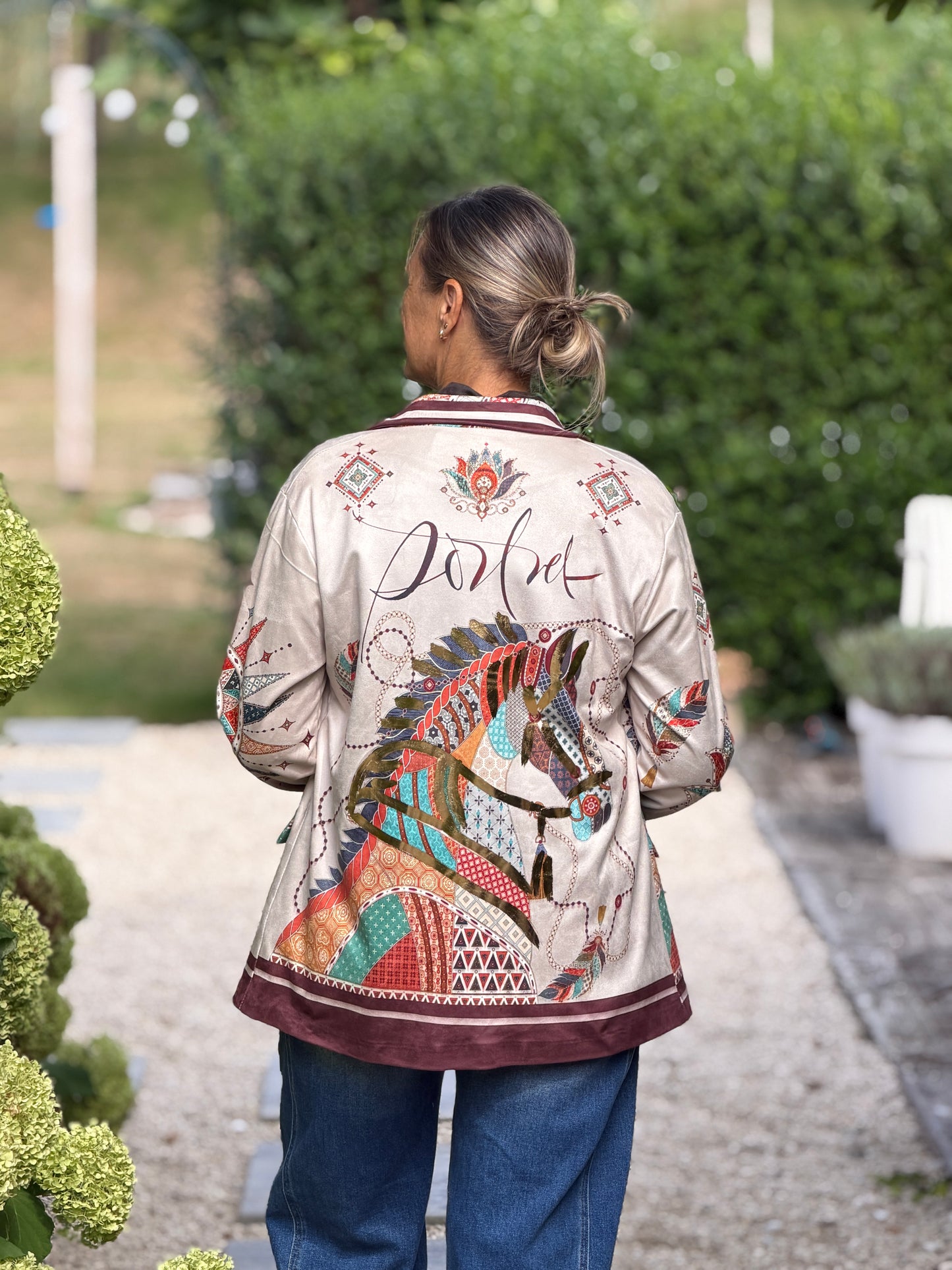 BOHO BLAZER - BEIGE