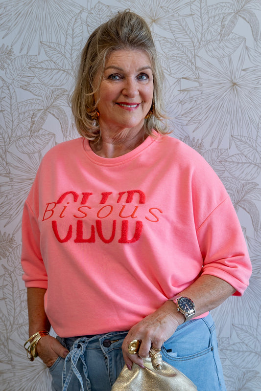 BISOUS SWEATER - ROZE