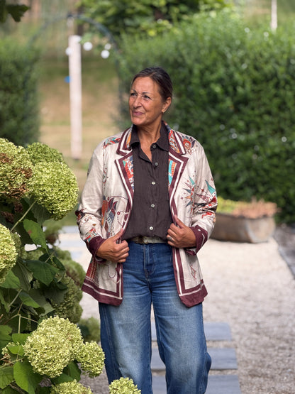 BOHO BLAZER - BEIGE