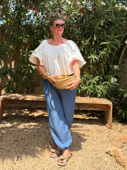 ELBA BLOUSE - WIT