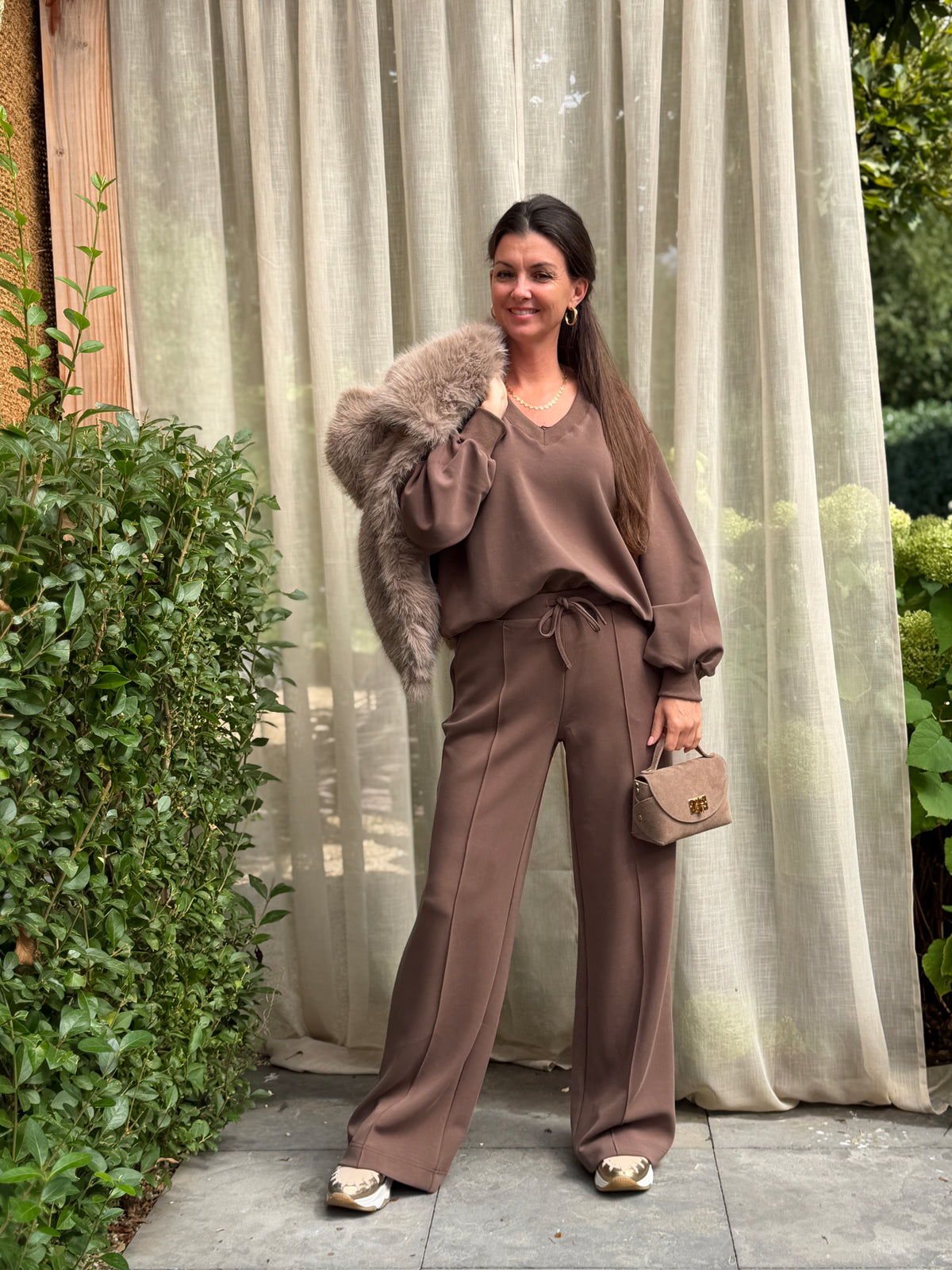 JOVI BROEK - TAUPE