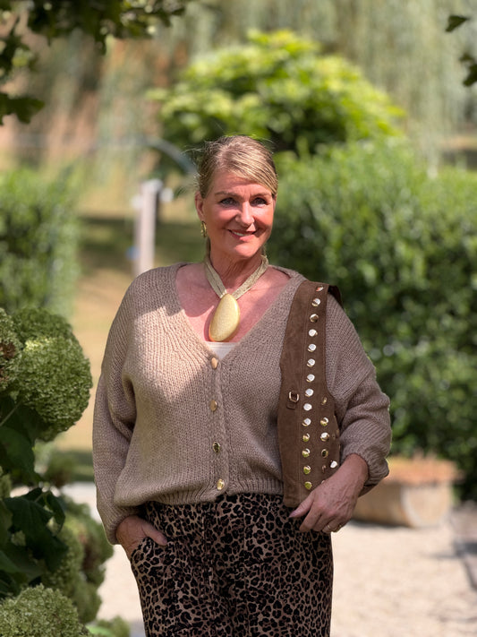 CHALECO VEST - BEIGE