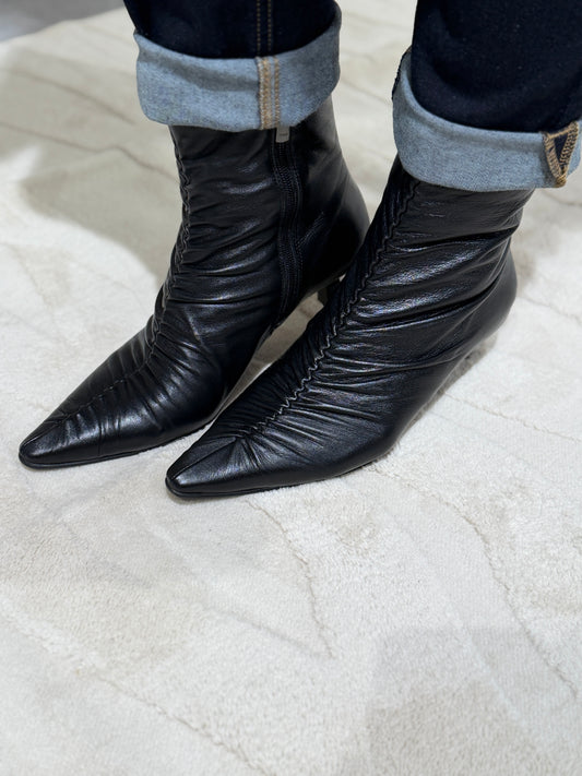 CHARLI  PLISSE BOOT