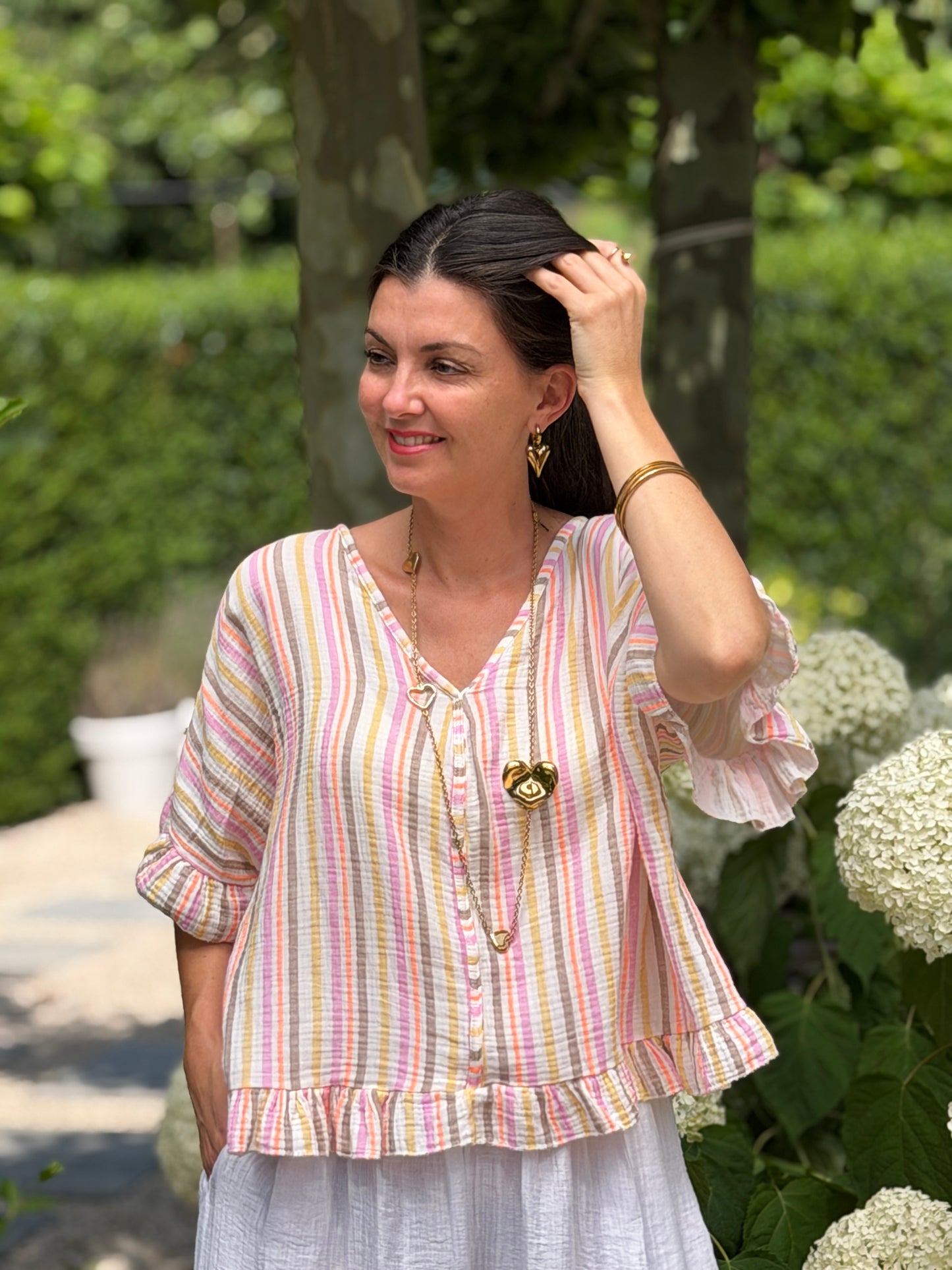 MADALON BLOUSE - ROZE