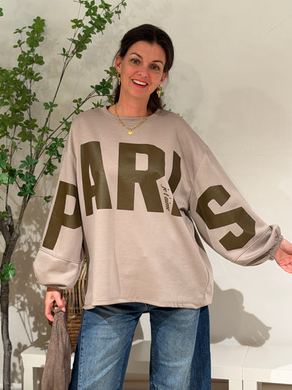 PARIS SWEATER - TAUPE