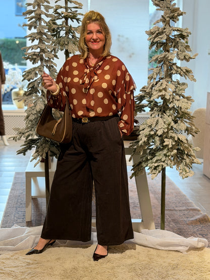 POLKA Blouse - Camel