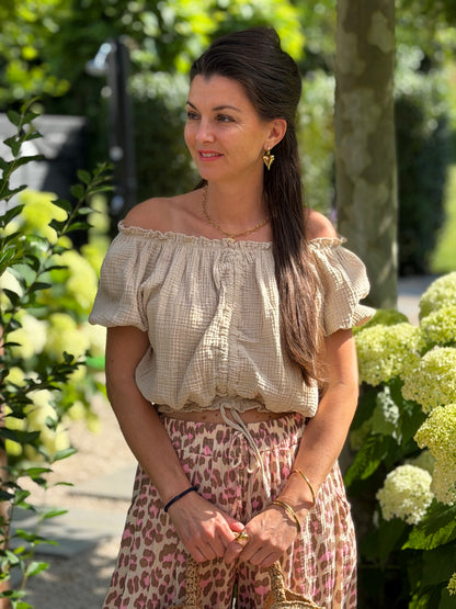 NYLA TOP - BEIGE