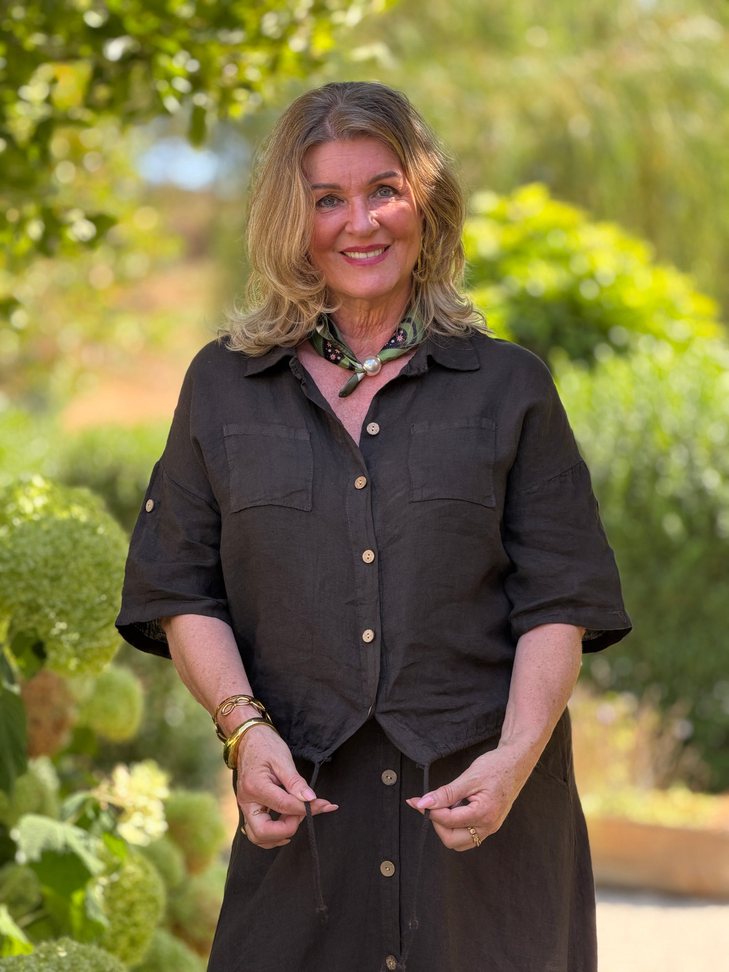 NOA BLOUSE - BRUIN