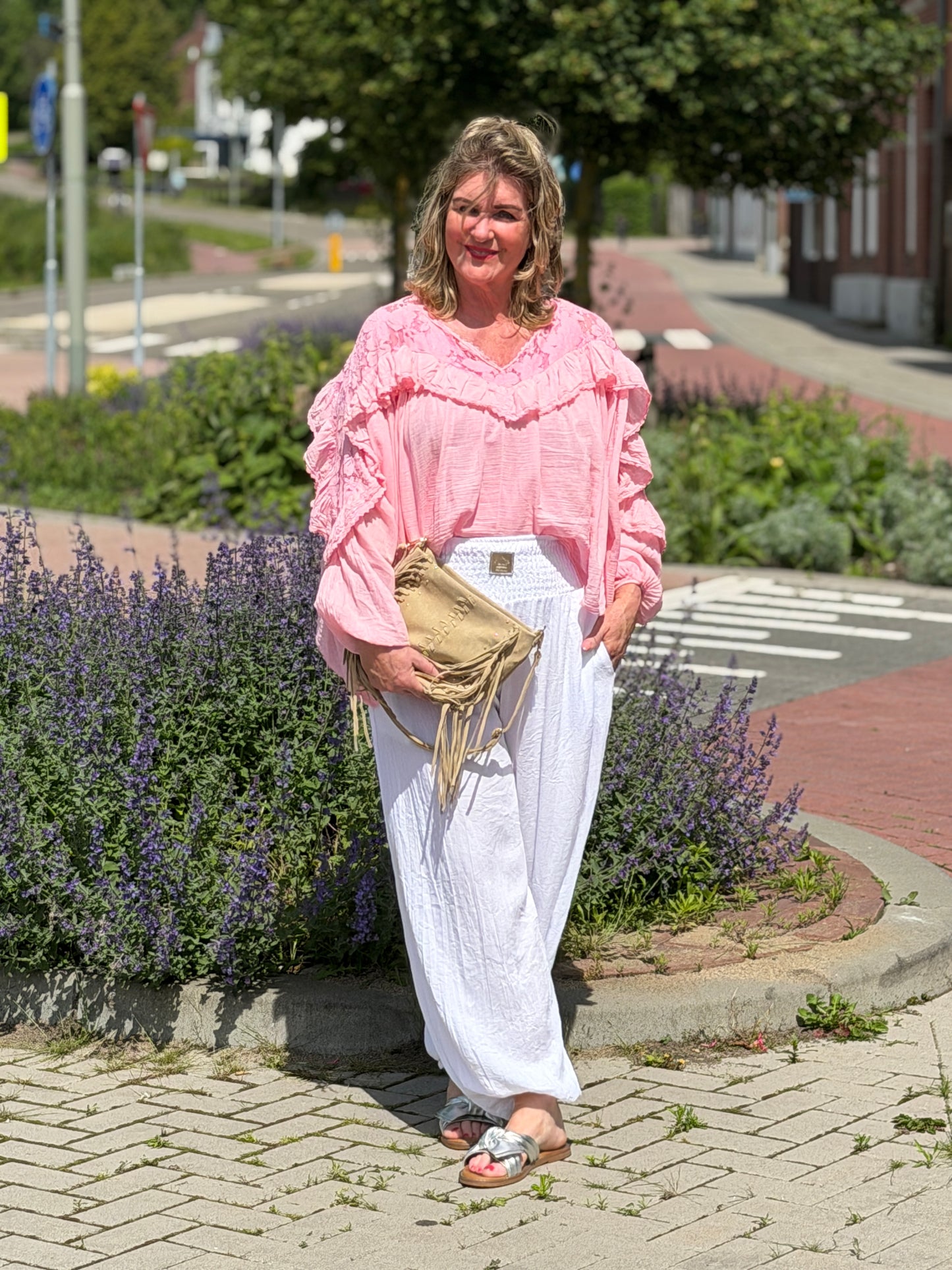 VIONA BLOUSE - ROZE