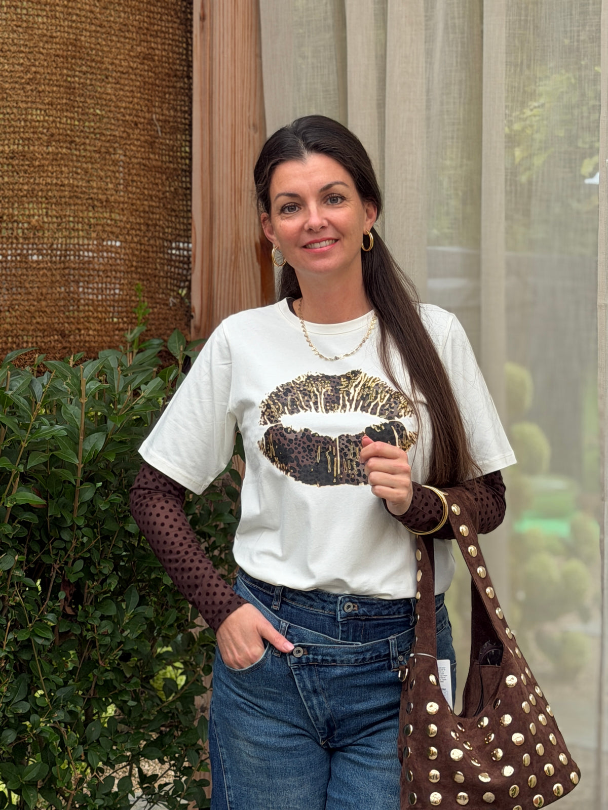 LAYA MESH SHIRT - DOT