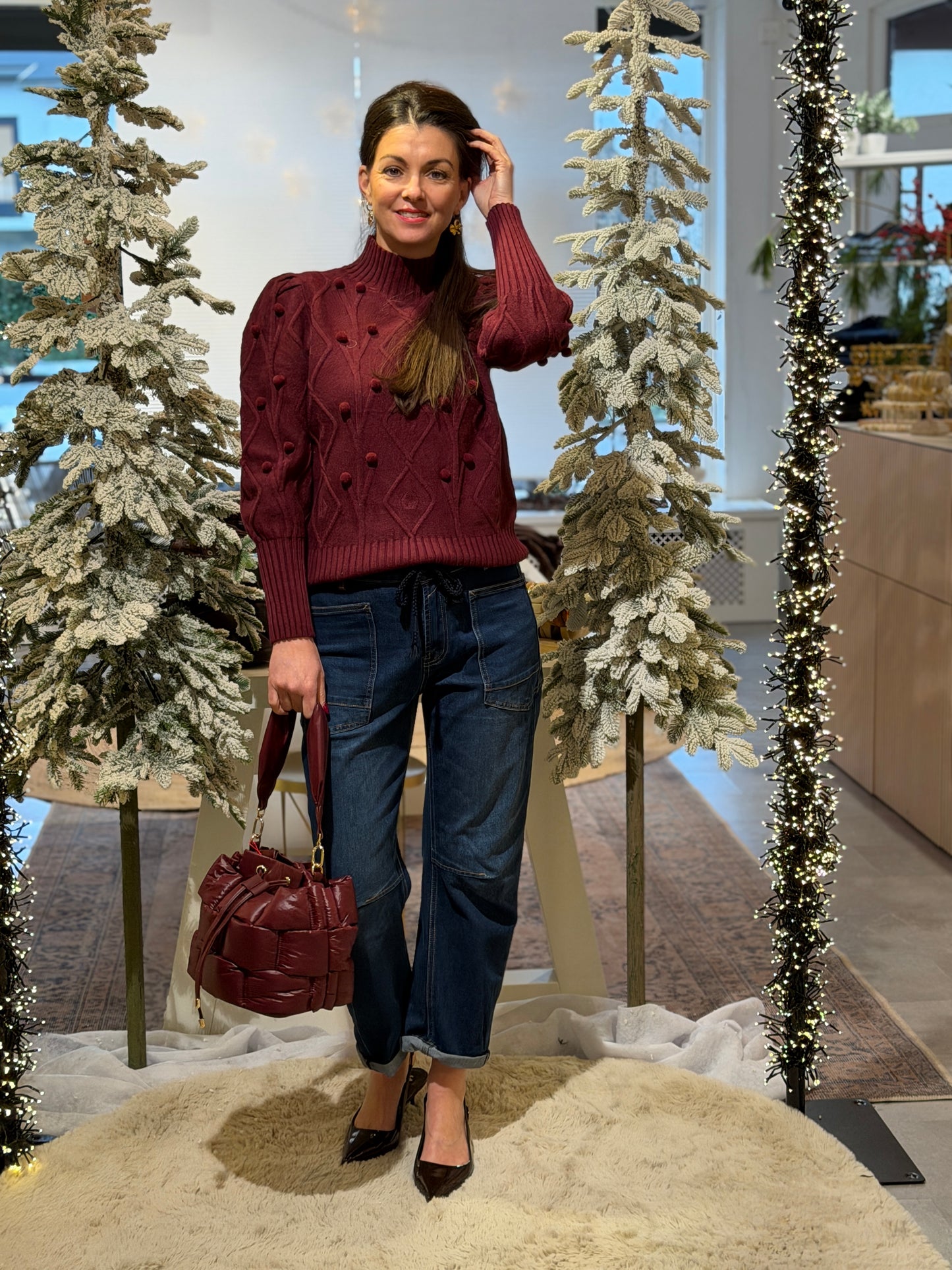 COCO Trui - Bordeaux