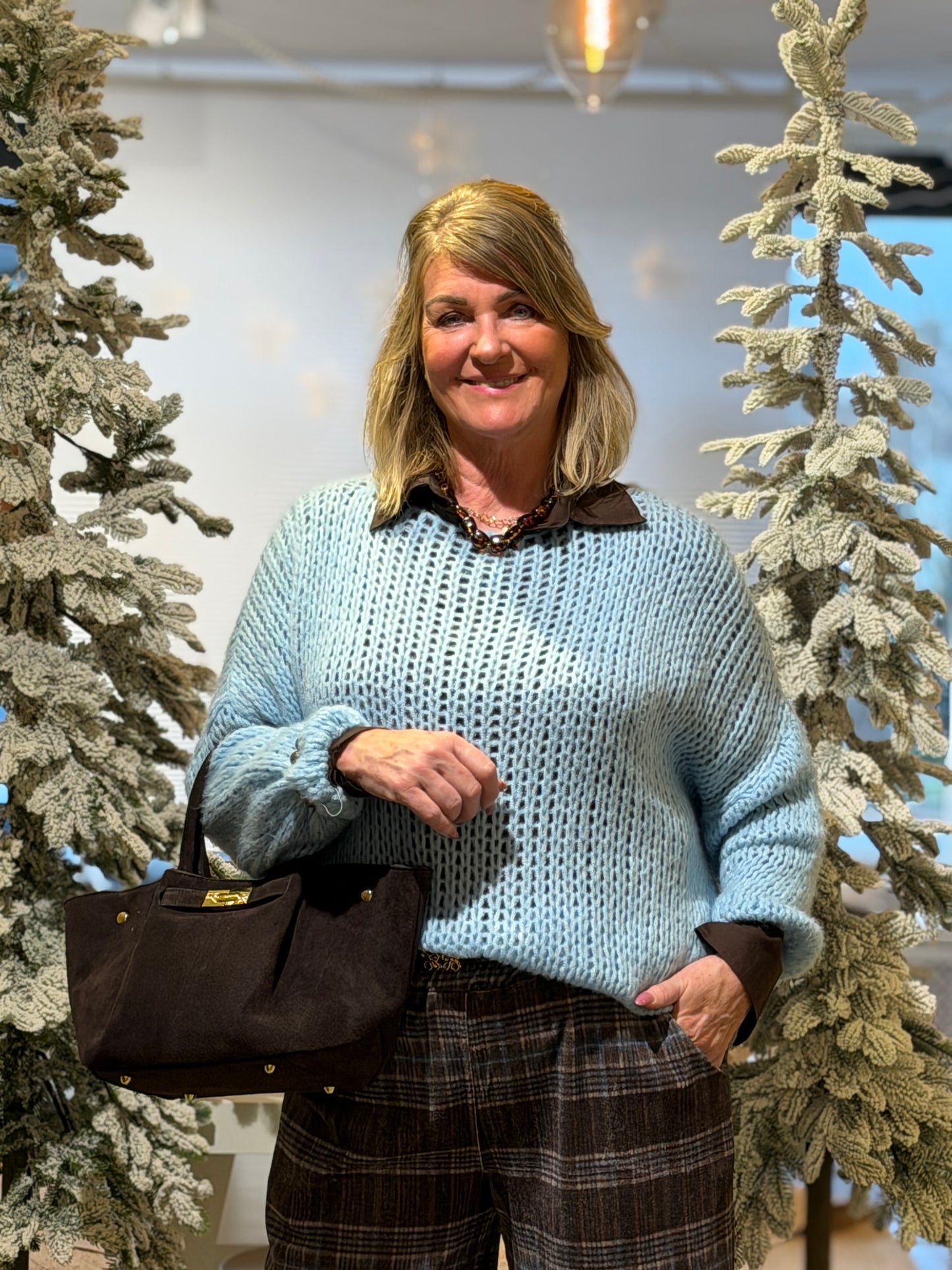 ISABELLA Trui - Blauw