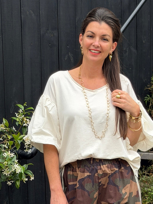 EVI POF SHIRT - ECRU