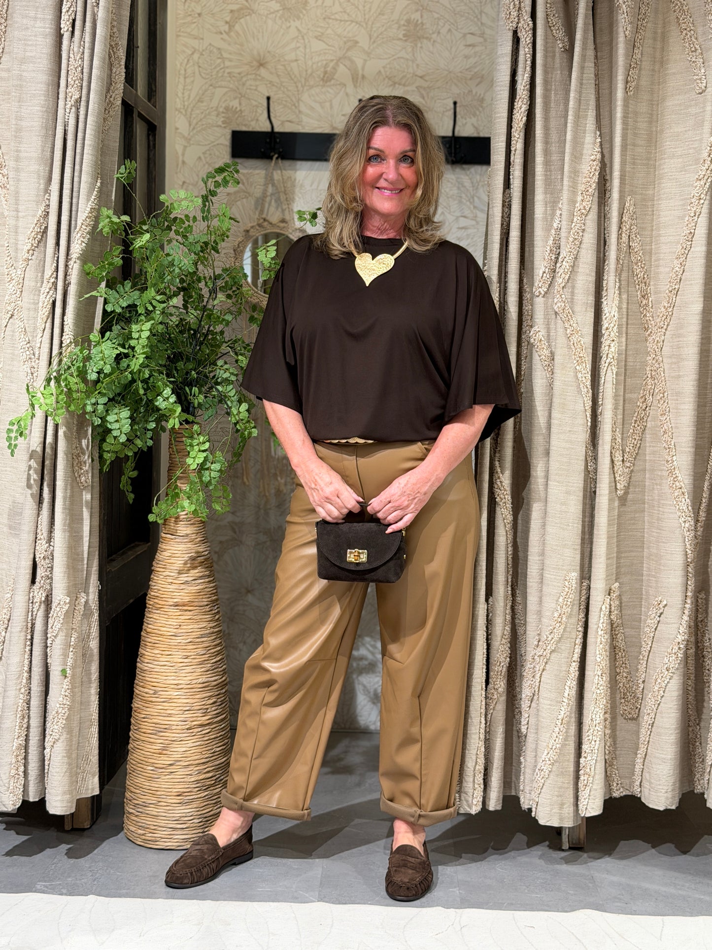 CARO SHIRT - ZWART