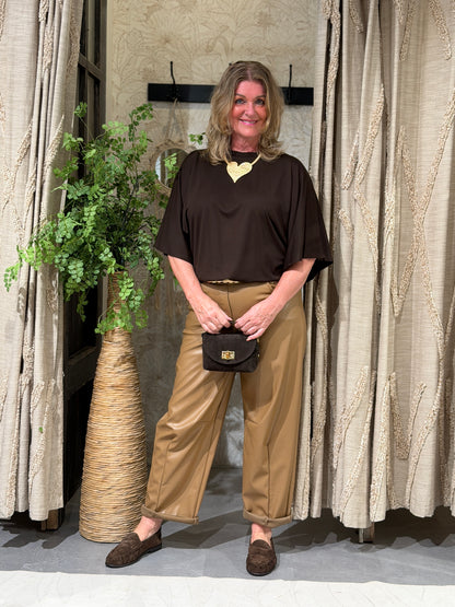 CARO SHIRT - ZWART