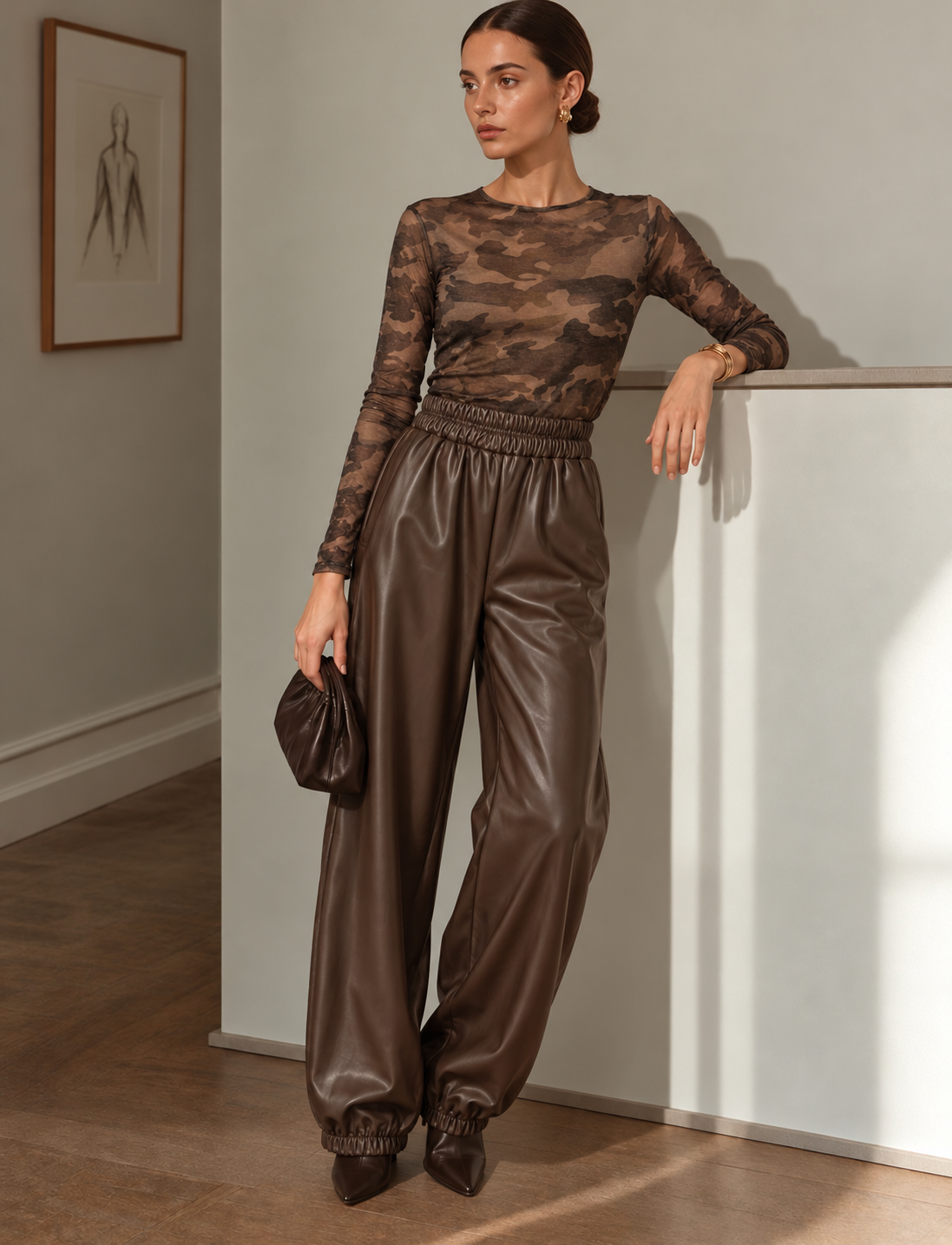 LEATHERLOOK  BALLOON - BRUIN