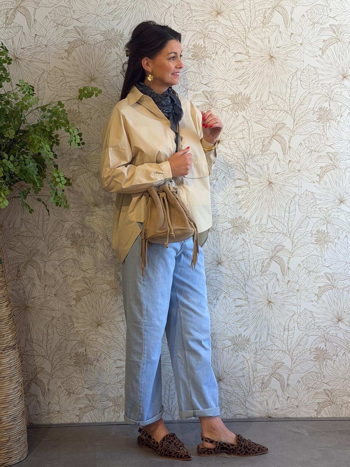 AMBER Blouse - Beige