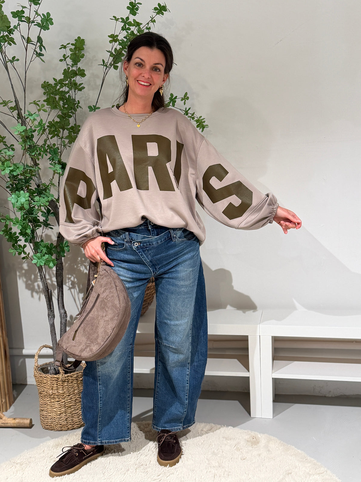 PARIS SWEATER - TAUPE