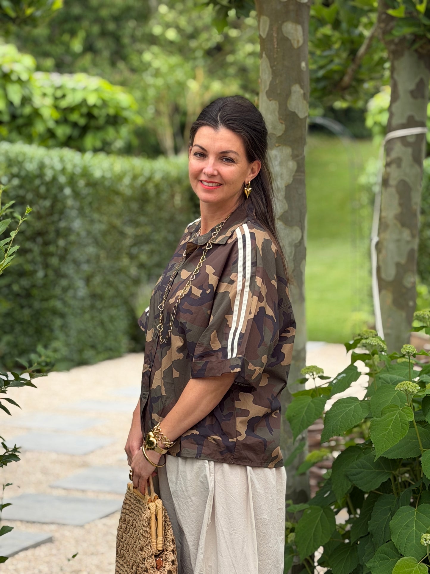 CAMO BLOUSE 𝙋𝙍𝙀𝙊𝙍𝘿𝙀𝙍