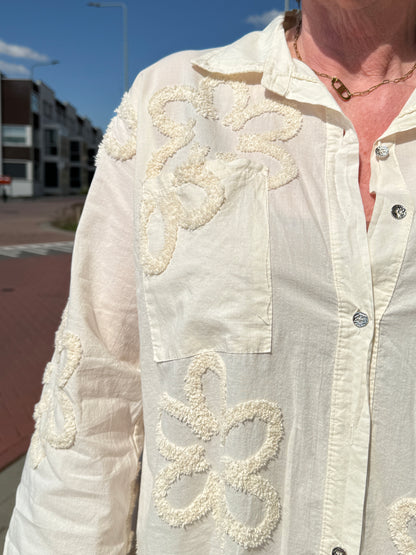 Blouse Dyvie - Ecru