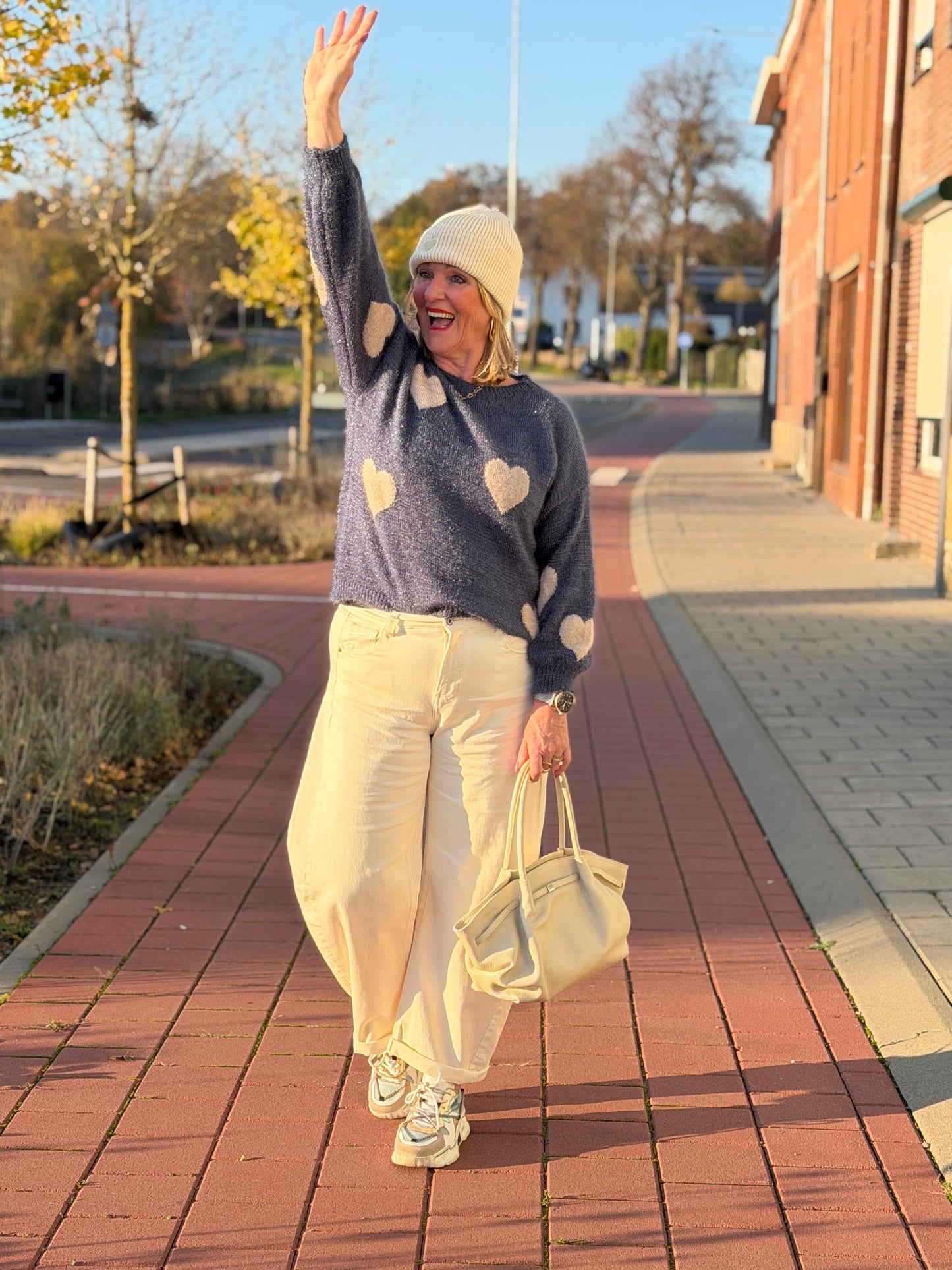 BALLOON Jeans - Ecru