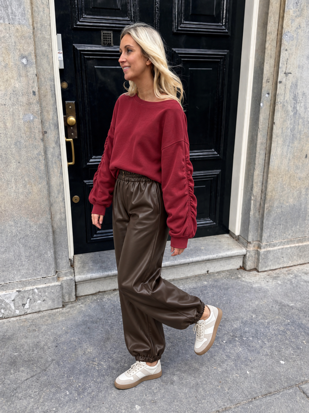 LEATHERLOOK  BALLOON - BRUIN
