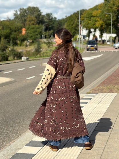 MARON VEST - BRUIN PRINT