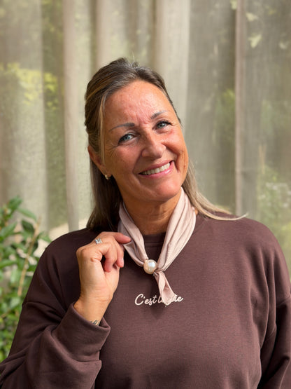 PARELSJAAL Bruin & Beige