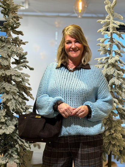 ISABELLA Trui - Blauw